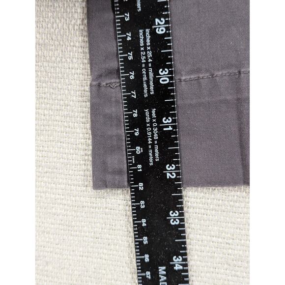 New York & Co Manhattan Chino Gray Flare Leg Pants Size 4 Tall -0925F167 - Picture 6 of 8